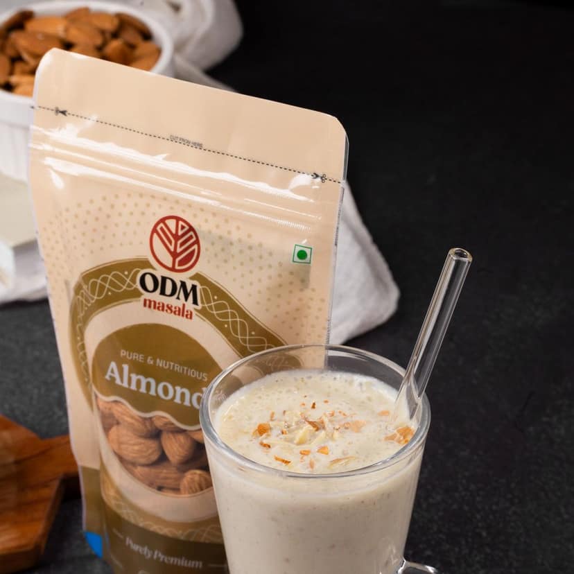 ODM Masala Premium Almonds (Badam) - Whole Crunchy Dry Fruit view 4