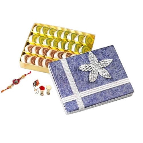 GHASITARAM'S Mix Moon Mithai Box, 400 gm