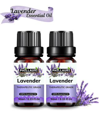 Phillauri Lavender Others Essential Oil Floral With Dropper 60 mL ( Pack of 2 )
