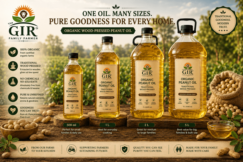Organic Groundnut Oil - Naturally Pure view 7