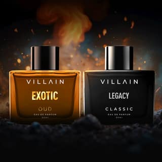 Villain Legacy Classic & Exotic Oud EDP Perfume Combo - 2 x 50ml