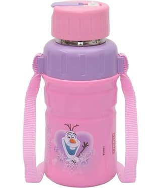 Jaypee Red Stainless Steel School Water Bottle 500 mL ( Set of 1 )