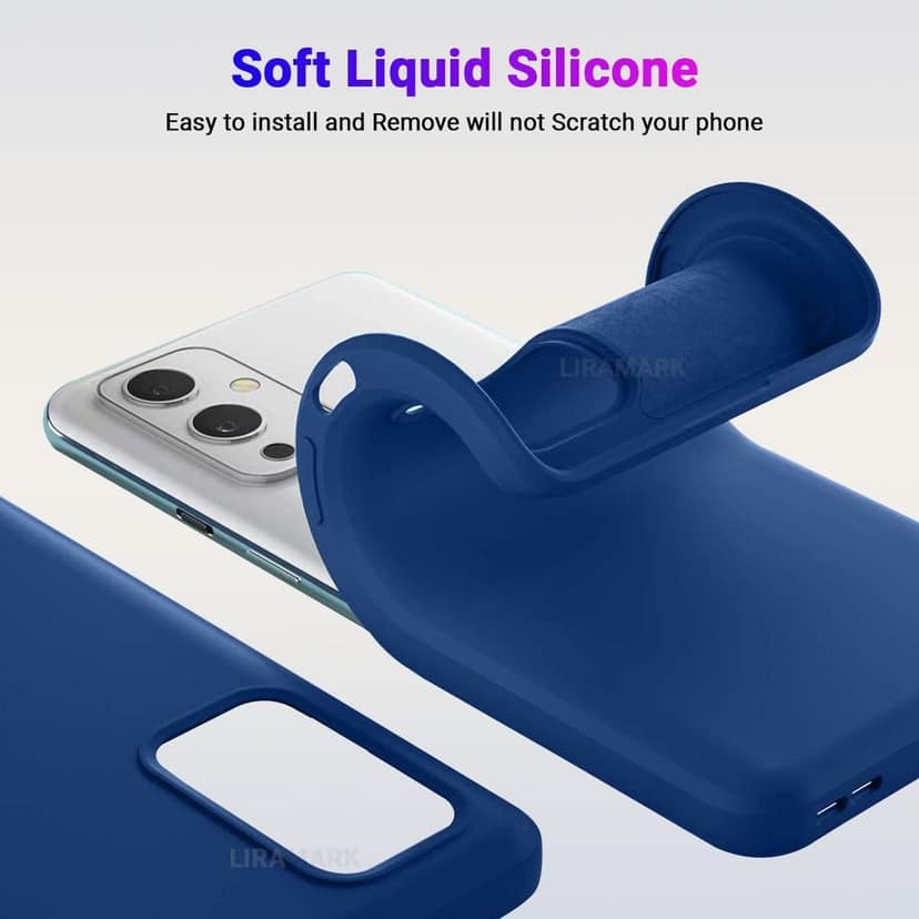 LIRAMARK Liquid Silicone Soft Back Cover Case for OnePlus 9 Pro view 4