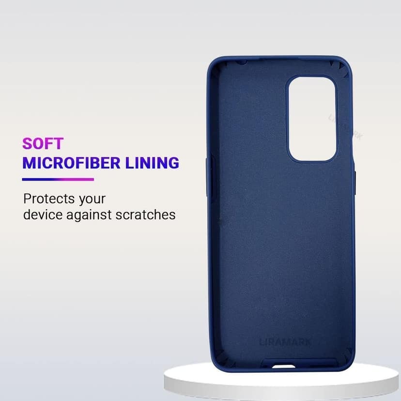 LIRAMARK Liquid Silicone Soft Back Cover Case for OnePlus 9 Pro view 5