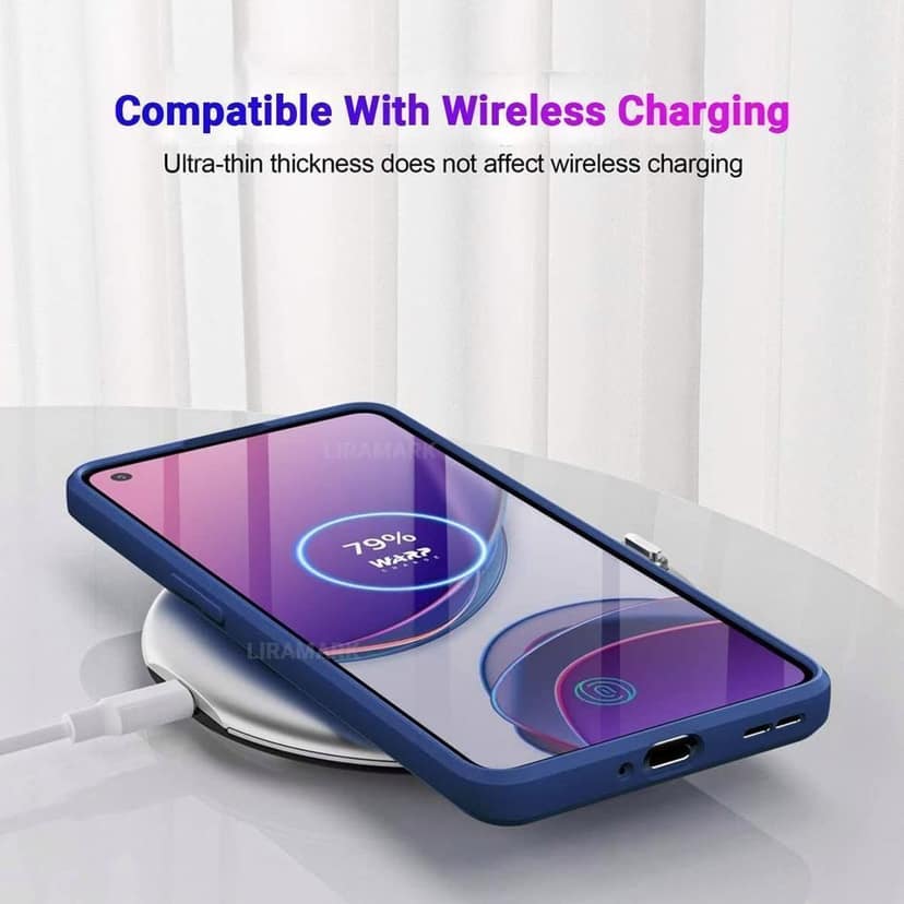 LIRAMARK Liquid Silicone Soft Back Cover Case for OnePlus 9 Pro view 6
