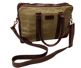 Ganpati Enterprise Handmade Leather Laptop Bag