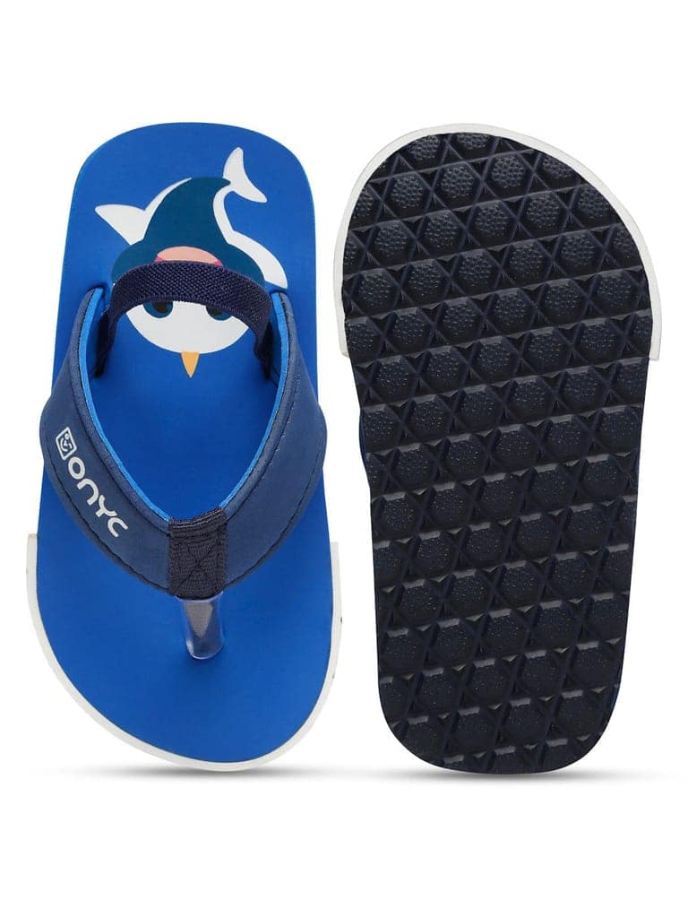 Premium Shark Flip-flops With Adjustable BackSupport - Blue (Unisex) view 10