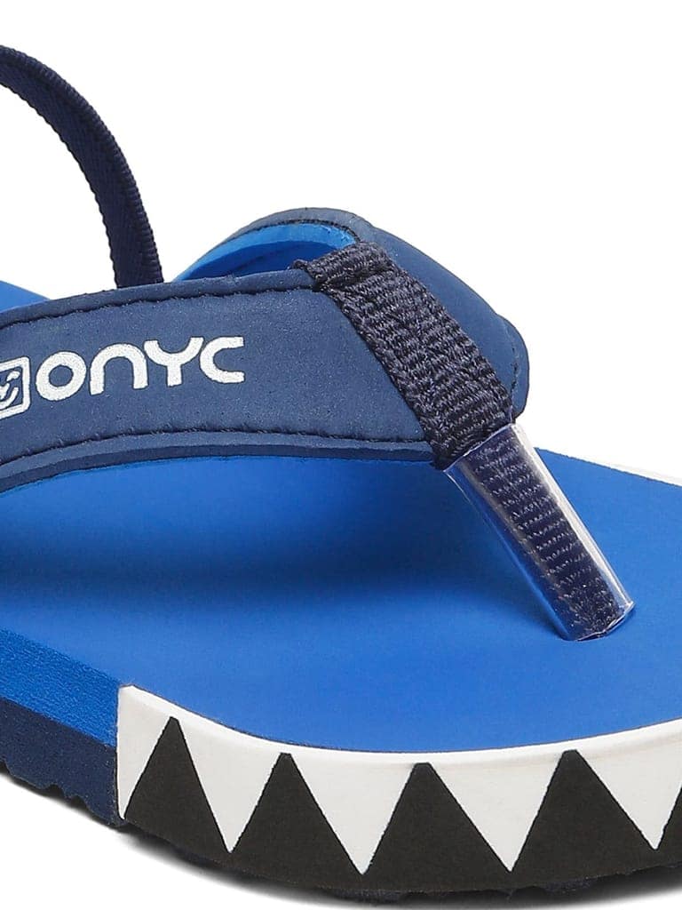 Premium Shark Flip-flops With Adjustable BackSupport - Blue (Unisex) view 2