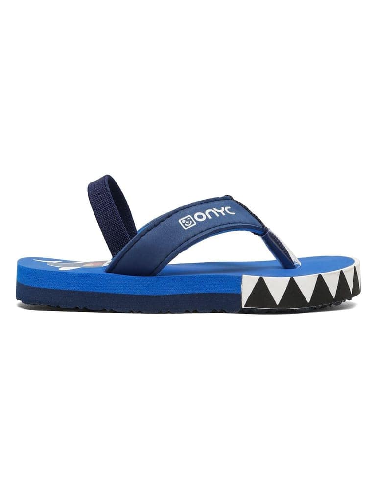 Premium Shark Flip-flops With Adjustable BackSupport - Blue (Unisex) view 4