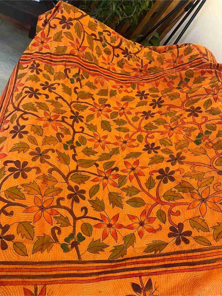 Kantha Stitch with Handpaint Mix n Match view 4