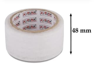Heavy Duty Brown BOPP Adhesive Packing Tape 2-Inch 200 Meters