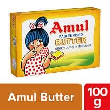 Amul Pasteurised Butter, 100 G Carton