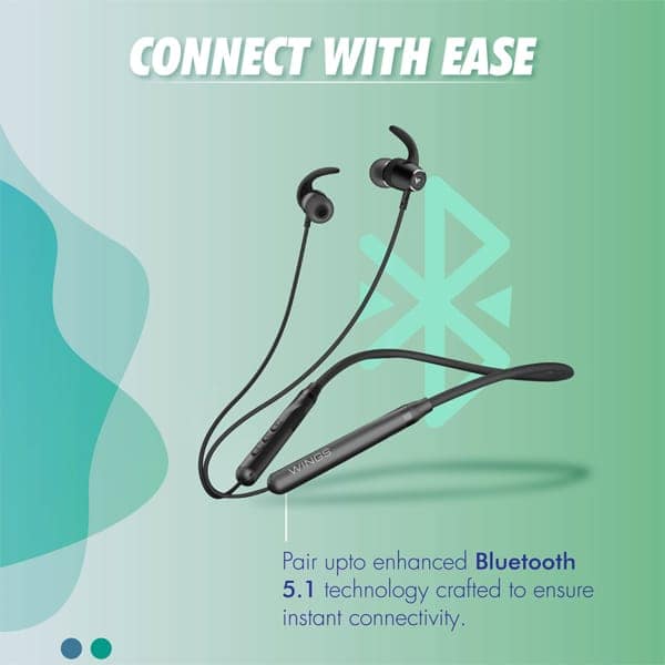 Wings Sling 100 Bluetooth Wireless Neckband view 6