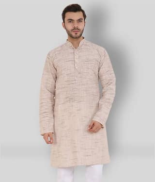 Latest Chikan - Blue Cotton Men's Regular Kurta ( Pack of 1 )