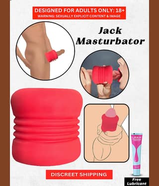 Best Masturbator For Men- Pocket Size Light Weight and Inner Dotted Texture like Realistic Feel | Red Color | Smooth and Comfortable to use