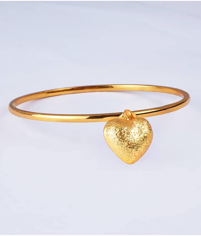 JFL - Jewellery For Less Gold Bangle ( Pack of 1 )