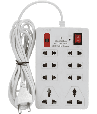 Amor Benison 8 Socket Extension Board