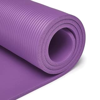 Extra Thick TPE Yoga Mat for Women, Non Slip Exercise Mat with Carrying Strap, 72"x24"x1/2" Thick Eco Friendly Yoga Mat for Home Workout, Fitness, Pilates, Hot Yoga