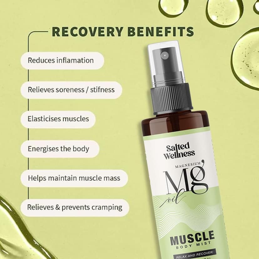 Magnesium Oil Muscle Recovery Body Mist view 6