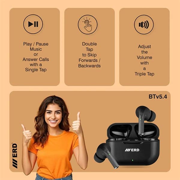 ERD TWS-110 Wireless Earbuds view 6
