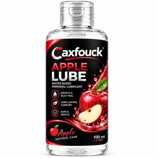 Caxfouck Apple Personal Intimate Lube Gel 100 ml Smooth Feel & Everyday Comfort (Set Of 1)
