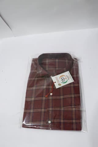 Maroon Cotton Shirt
