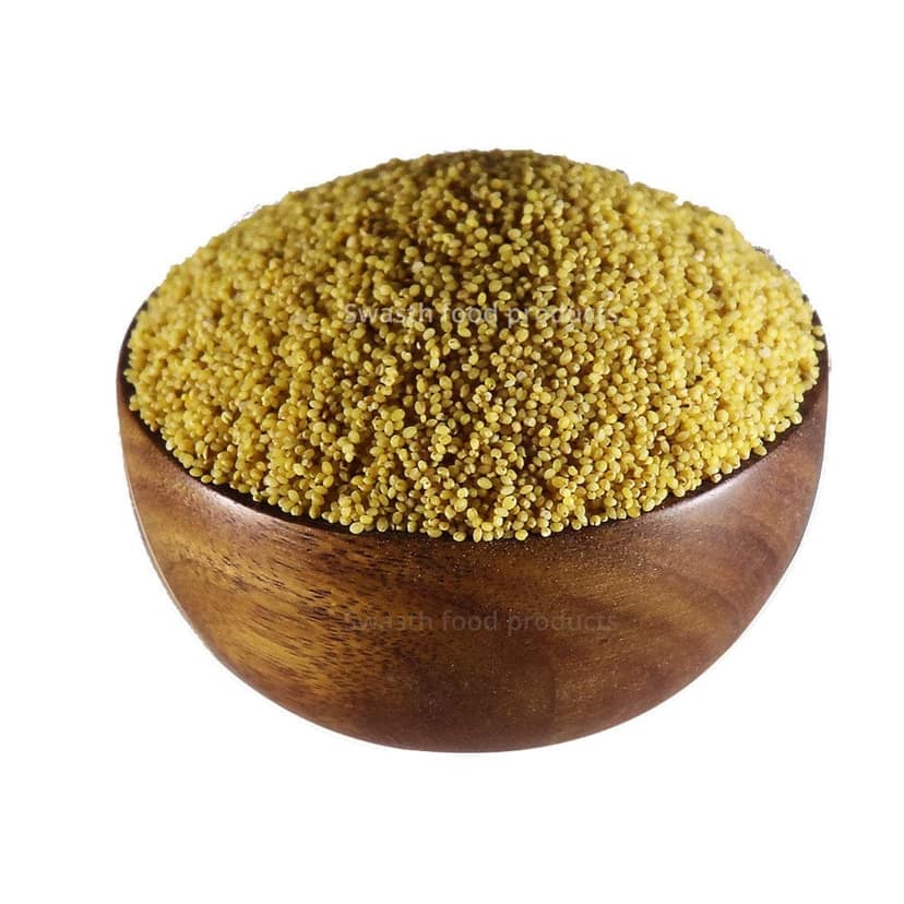 SWASTH Unpolished and Natural Foxtail Millet 05kg Pack of 5 - 1Kg Each (Other Names of Foxtail Millet - Navane, Kangni, Kakum, Rala Thinai, Korra, Navane, Thina Kang, Rala, Kang, Kaon Kanghu, Kangam, Kora) view 3