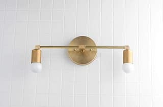 Antique Golden Wall Lamp Wall Sconce Light Up And Down Indoor