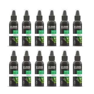 Vi-John Master Stroke Green Tea With Tea Tree Face Wash 100Ml (Pack of 12)