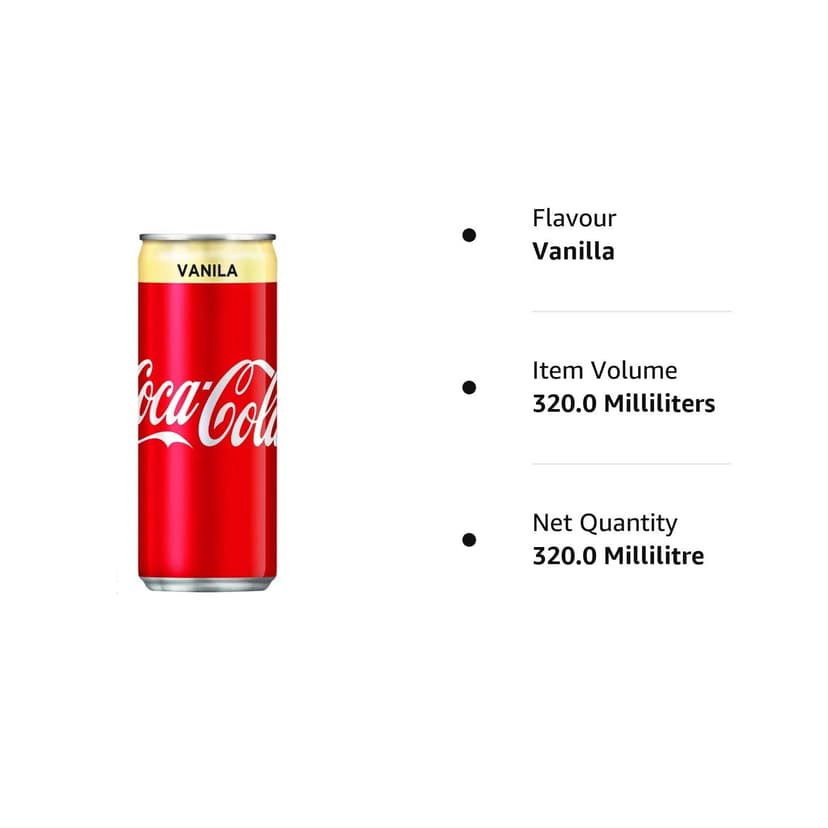Coca-Cola Vanilla, 320 Ml view 2