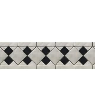 WallDesign Marble Stone Inlay Tile - 8 cm W x 305 cm L Nature Sticker ( 305 x 8 cms )
