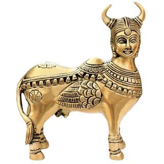 Kamdhenus Blessing A Symbol of Wealth and Harmony (6.5 Inch)