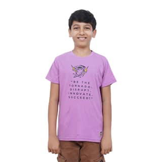 KUCHU Unisex Kids T-Shirt,Multi-Color Cotton-Modal Blend – Softer & More Breathable Than 100% Cotton | Tornado Disrupt Digital Print, Boys & Girls (All Ages)