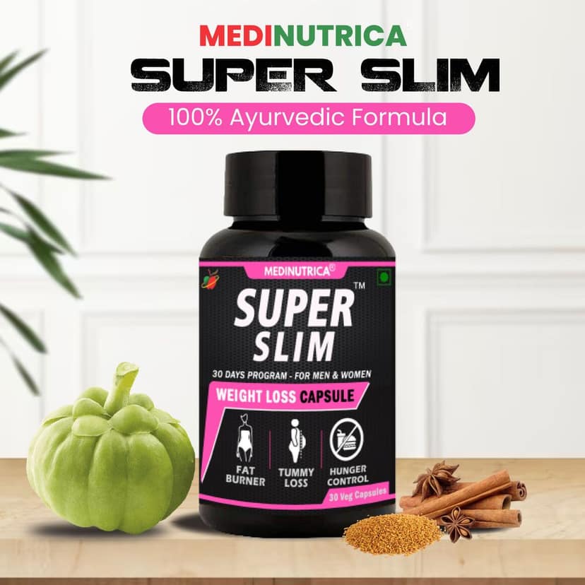 Medinutrica Advanced Weight Loss Formula 500 mg Support Weight Loss & BMI Reduction - 30 Capsules view 4