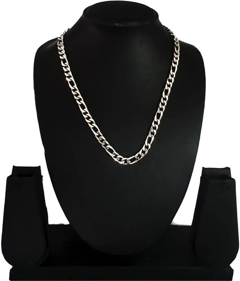 KRIMO Silver Plated Chain ( Set of 1 ) view 2