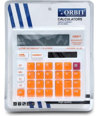 orbit - 12 Digits Basic Calculator