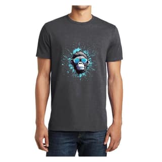 Trishoolin Abstract Theme Graphic T-Shirt (Design 10188MB) | Cotton Regular Fit Crew Neck Tee | Pack of 1