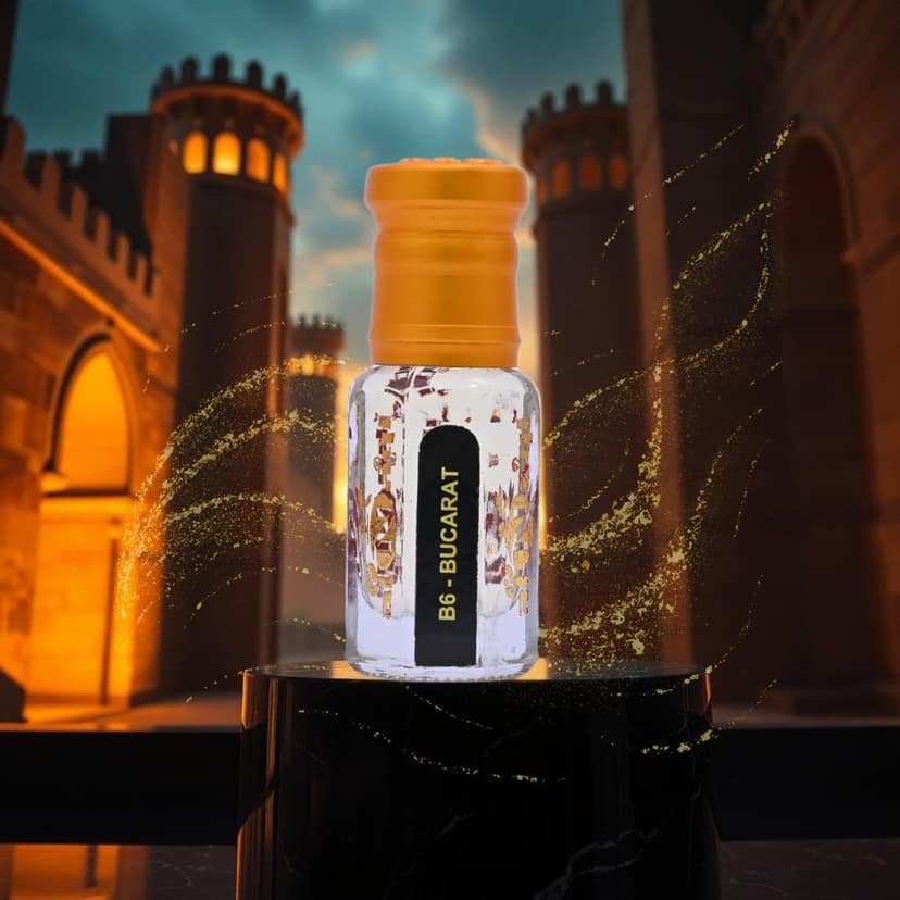 alnaqi fragrances Bucarat Attar| Alcohol Free| Pack Of 1 | Original & Long Lasting Fragrance | Most Wanted Arabian Aroma |Unisex | view 3