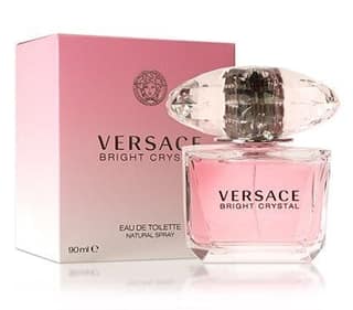 Versace Bright Crystal Eau de Toilette for Women, 90ml – Refreshing Floral & Citrusy Fragrance