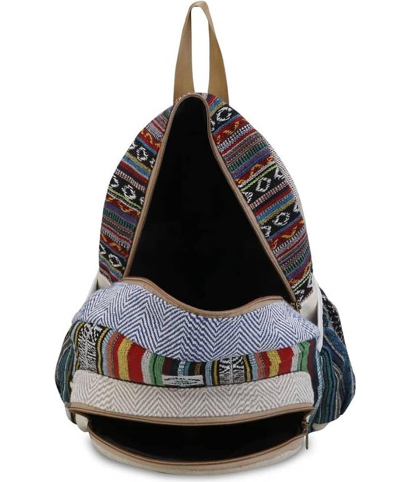 Gau Sudh Multicolor Canvas Backpack ( 5 Ltrs ) view 2