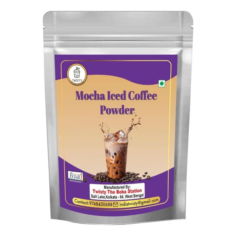 Mocha Iced Coffee Premix for Bubble Tea Shakes, Milkshakes