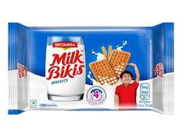 Britannia Milk Bikis Biscuit - Crunchy, Zero Trans Fat, Ready To Eat, 160 G