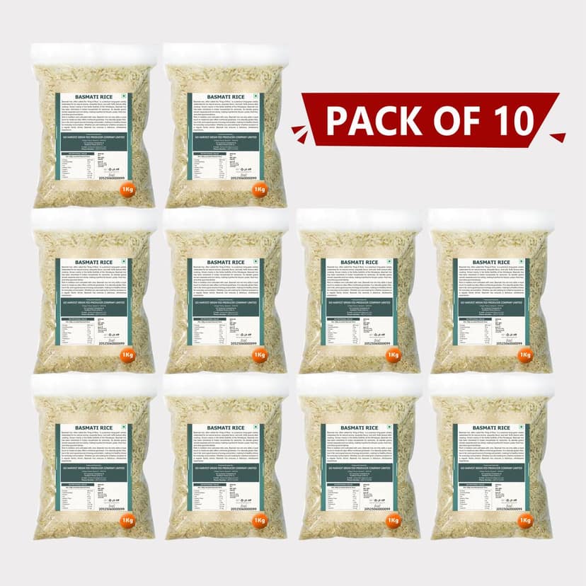 Basmati Rice - 1 kg (pack of 10) view 2