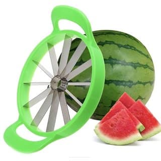 Mugdha Enterprise Watermelon Cutter Slicer Steel Fruit Perfect Corer Slicer Kitchen Tools pack of1