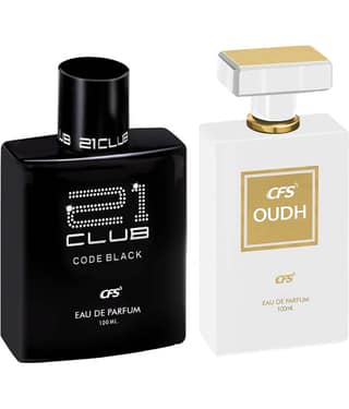 CFS Code Black & Oudh White EDP Long Lasting Perfume