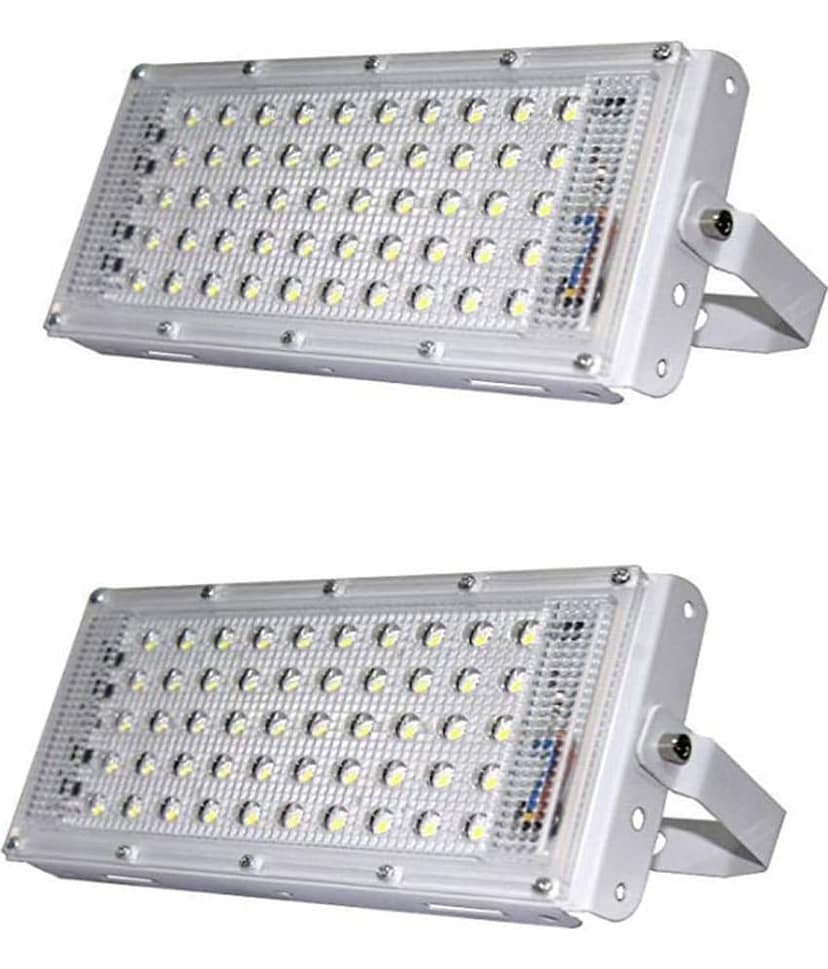 SYNN POWER 50 Watts 240V IP 66 Flood Light Cool Day Light - Pack of 2