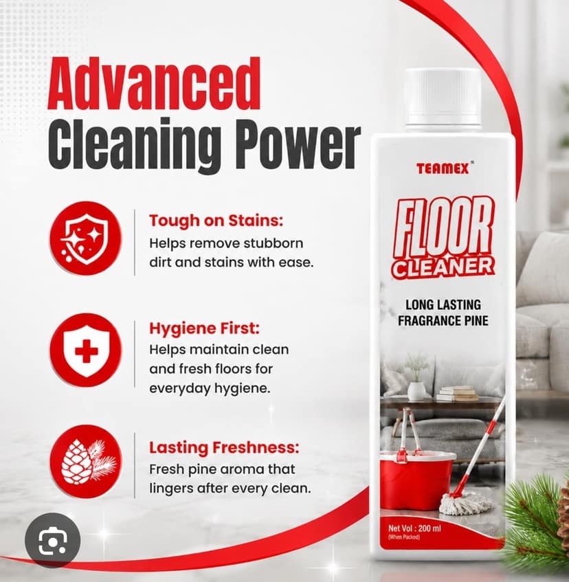Teamex floor cleaner view 3
