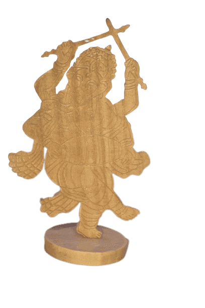 Wooden Ganesh jii view 2