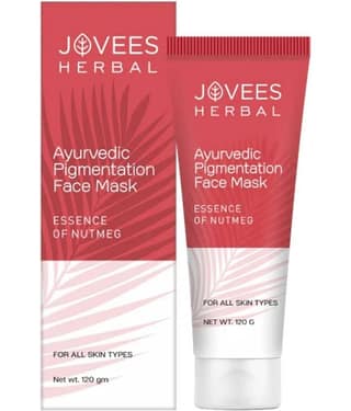 Jovees Herbal Anti Blemish Pigmentation Face Mask For Uneven Skin All Skin Types, 120gm (Pack of 1)