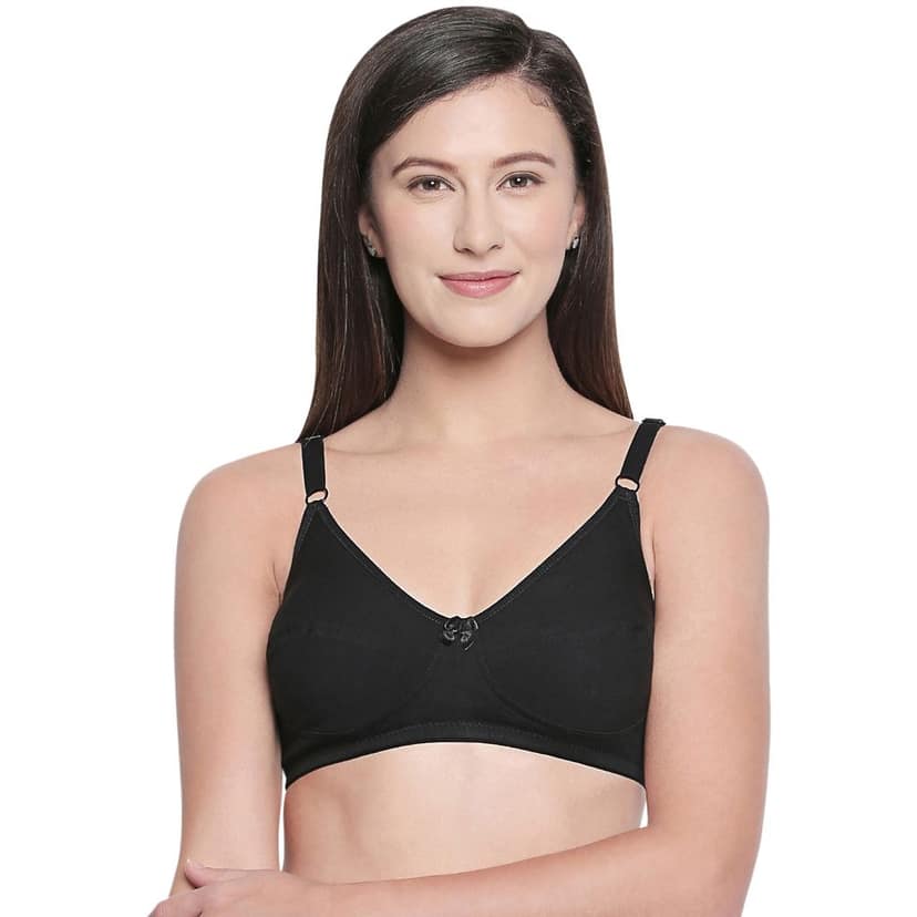 Bodycare Cotton Spandex Non Padded Non wired Perfect coverage bra-Pack of 3 view 2
